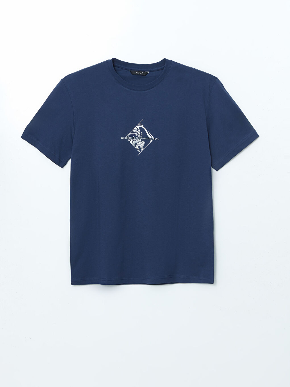Crew Neck Printed Jersey Men's T-Shirt -S5AI44Z8-VCF