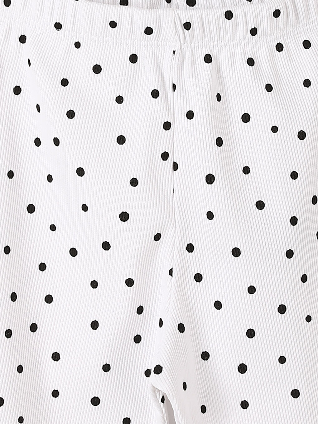 Girls' Polka Dot Leggings with Elasticated Waist -S5AI68Z1-LU7