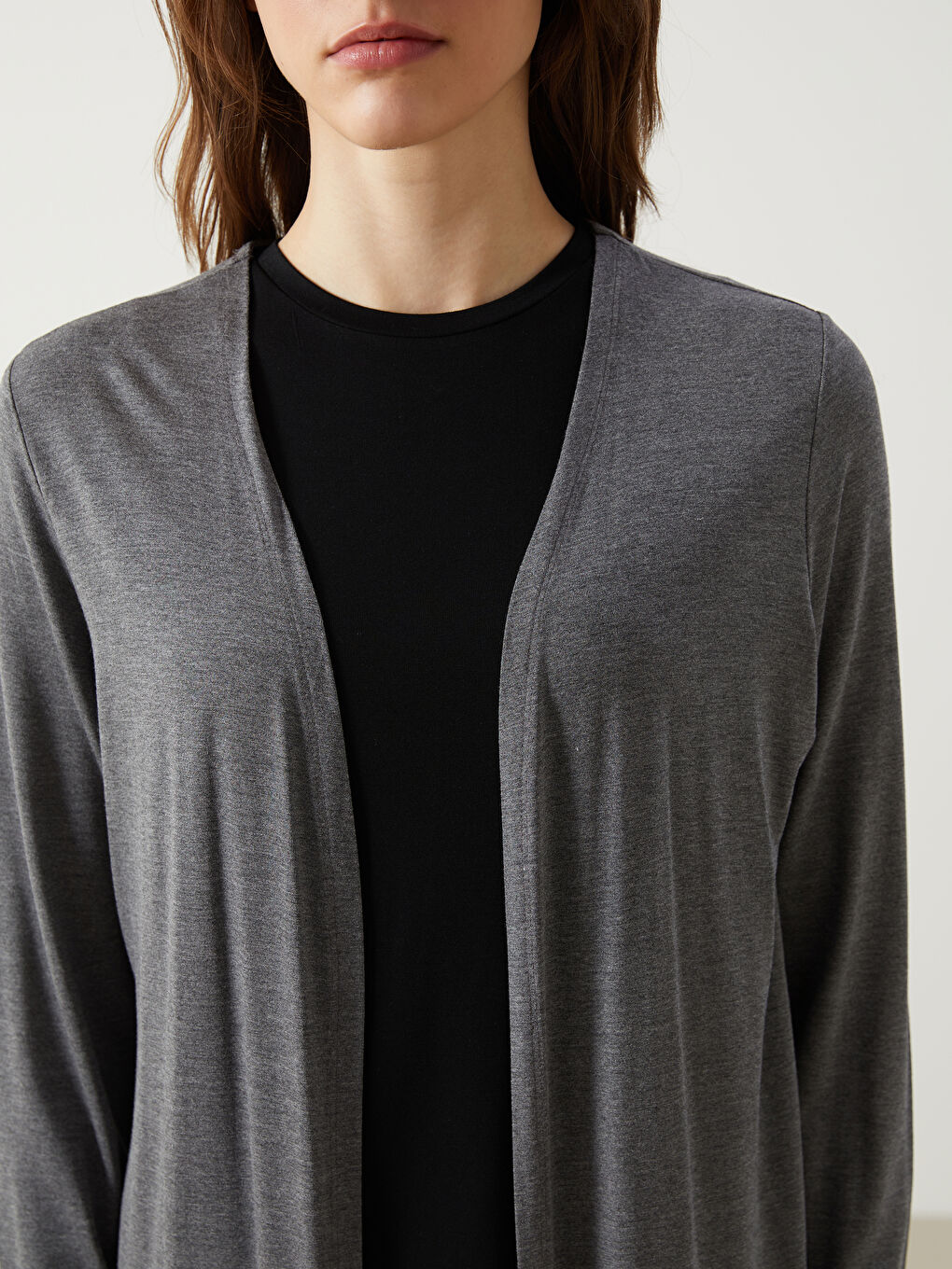 Shawl Collar Women's Cardigan -S5AI72Z8-D3A