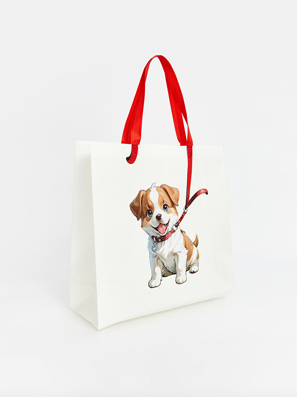 Dog Printed Shopping Bag -S5AI76Z8-M0T