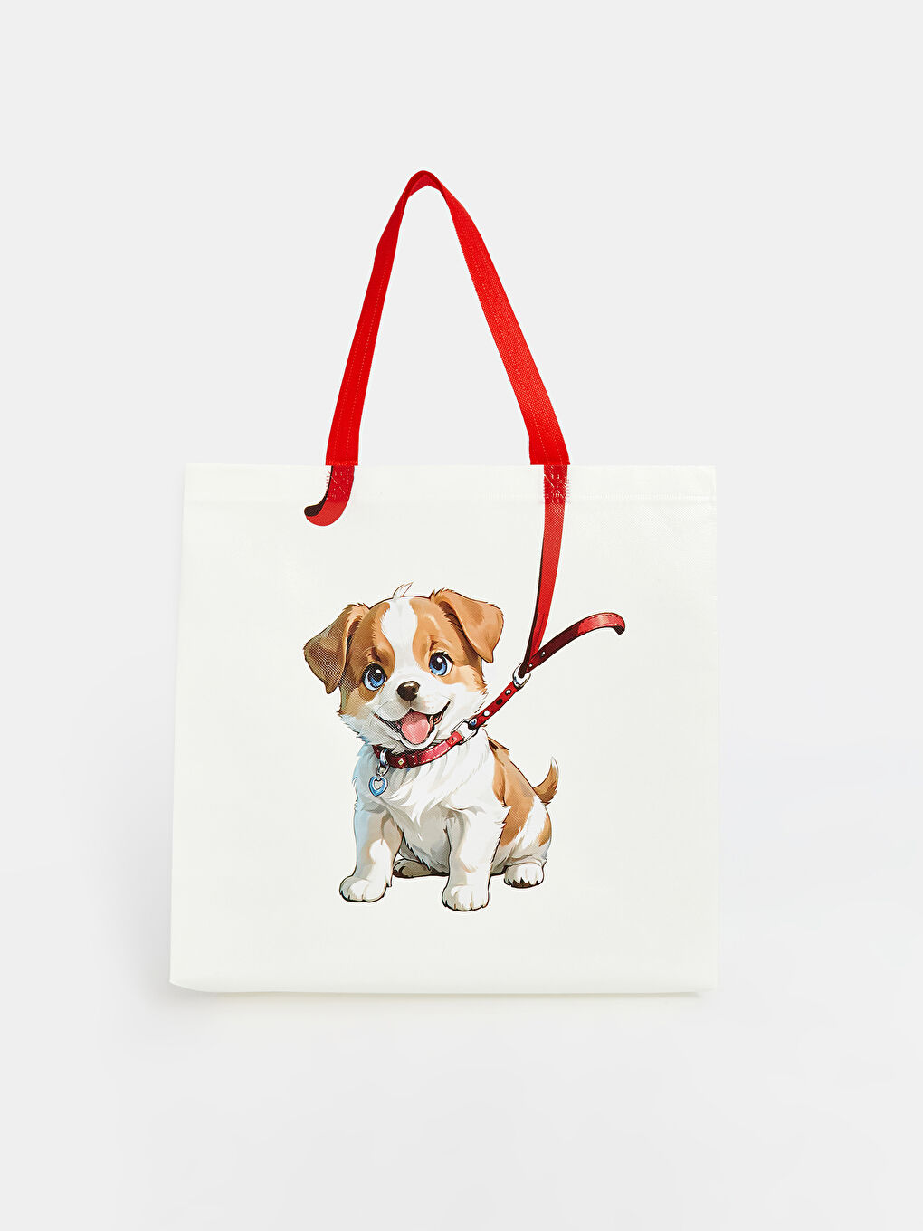Dog Printed Shopping Bag -S5AI76Z8-M0T