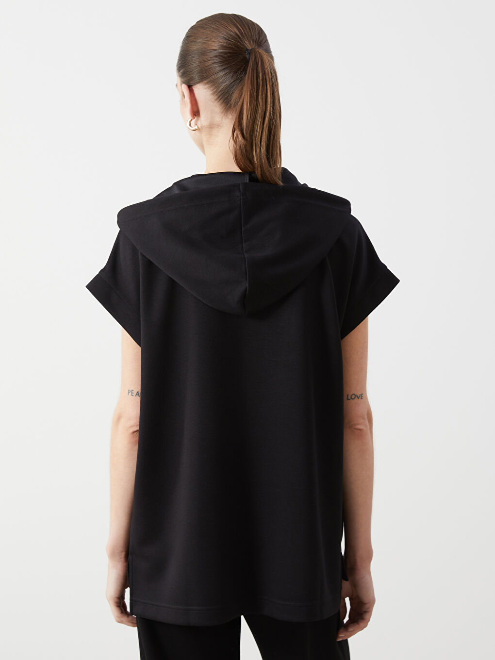Plain Oversize Women's Hoodie -S5AI80Z8-CVL