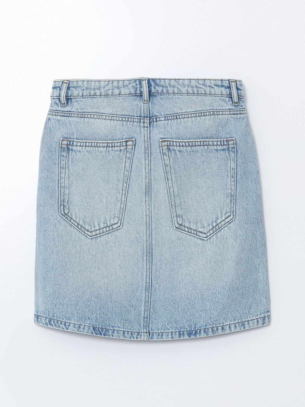 Standard Fit Mini Denim Skirt -S5AI94Z8-311