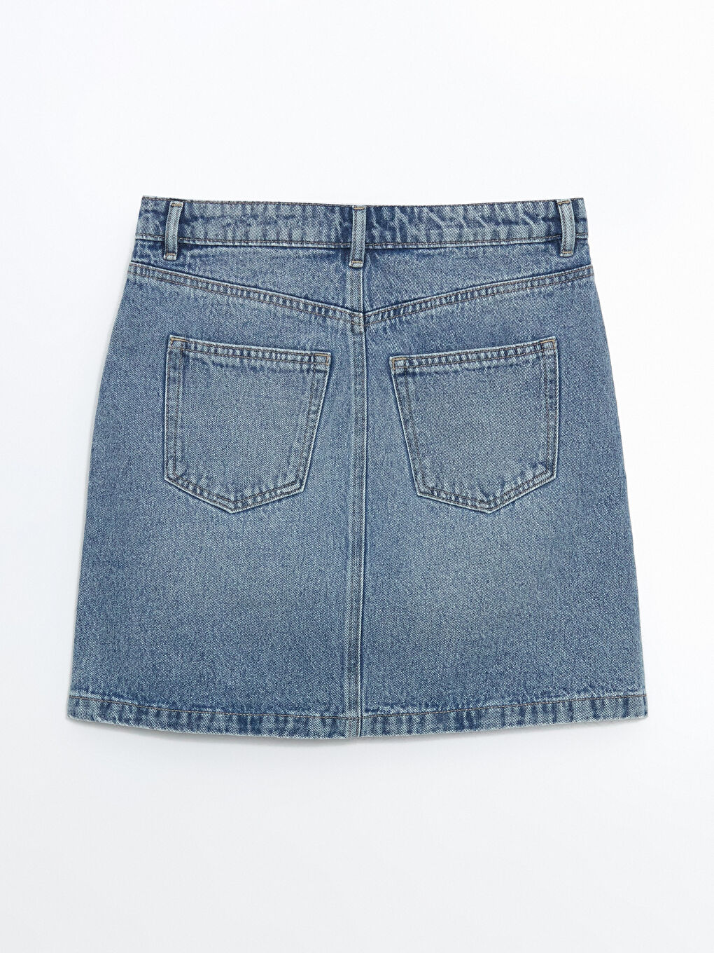 Standard Fit Mini Denim Skirt -S5AI94Z8-507