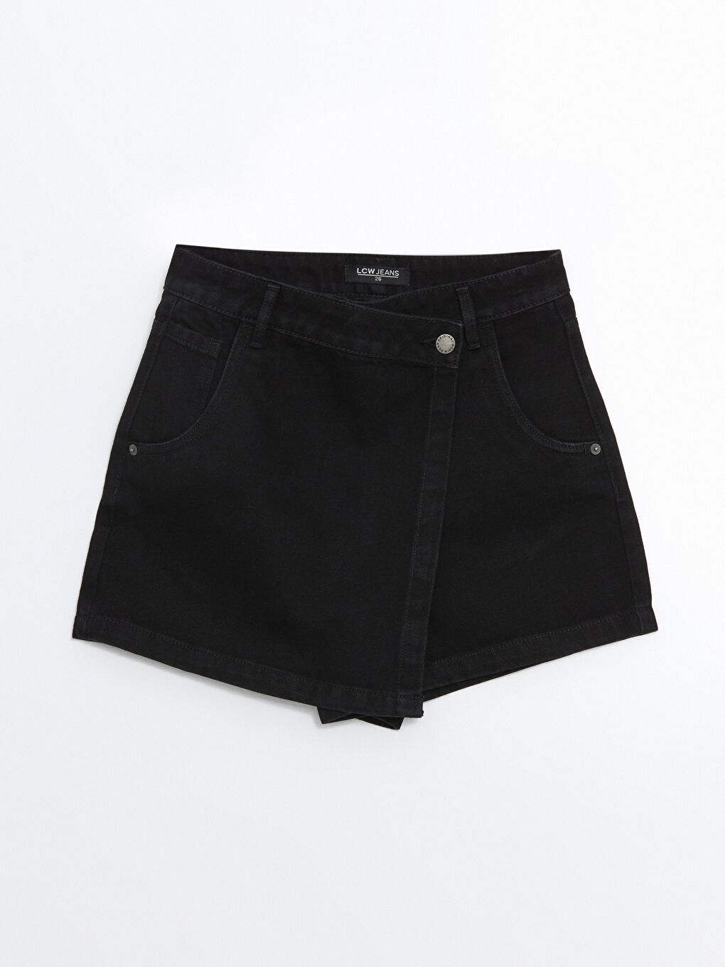 Standard Fit Women's Denim Skort -S5AJ04Z8-327