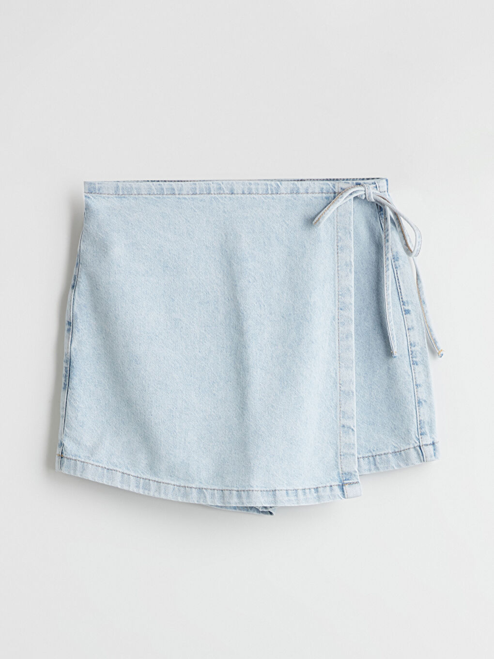 Woman INDIGO Denim Overlay Shorts -S5AJ06Z8-311