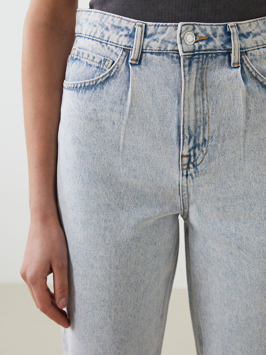 Mom Fit Women's Jeans -S5AJ08Z8-507