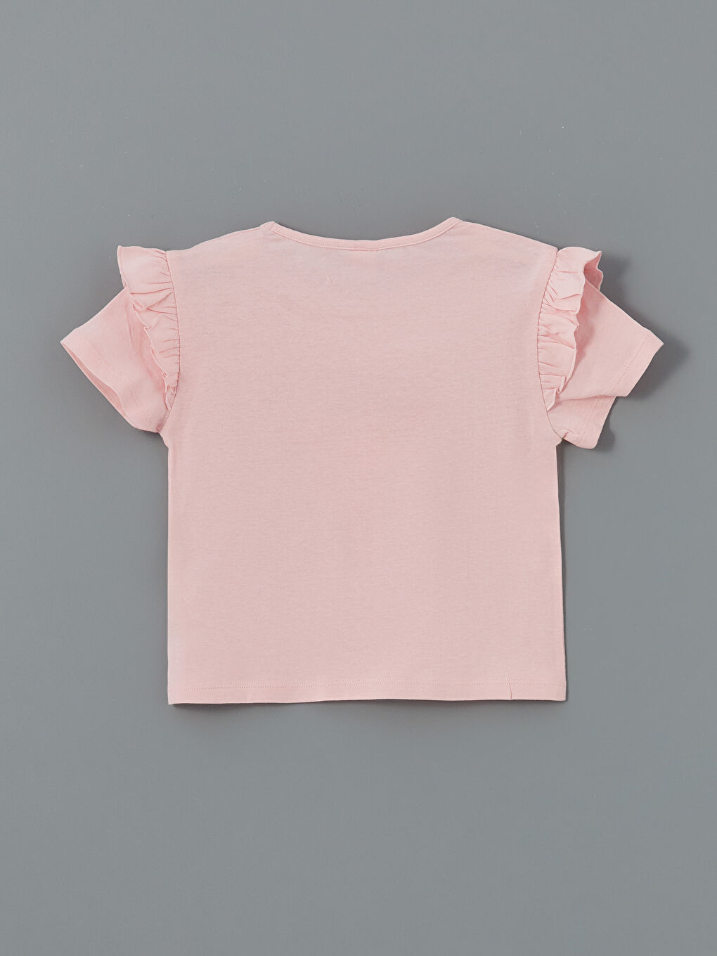 Ballerina Printed Ruffled Baby Girls' T-Shirt 2 Pack -S5AJ23Z1-G0G