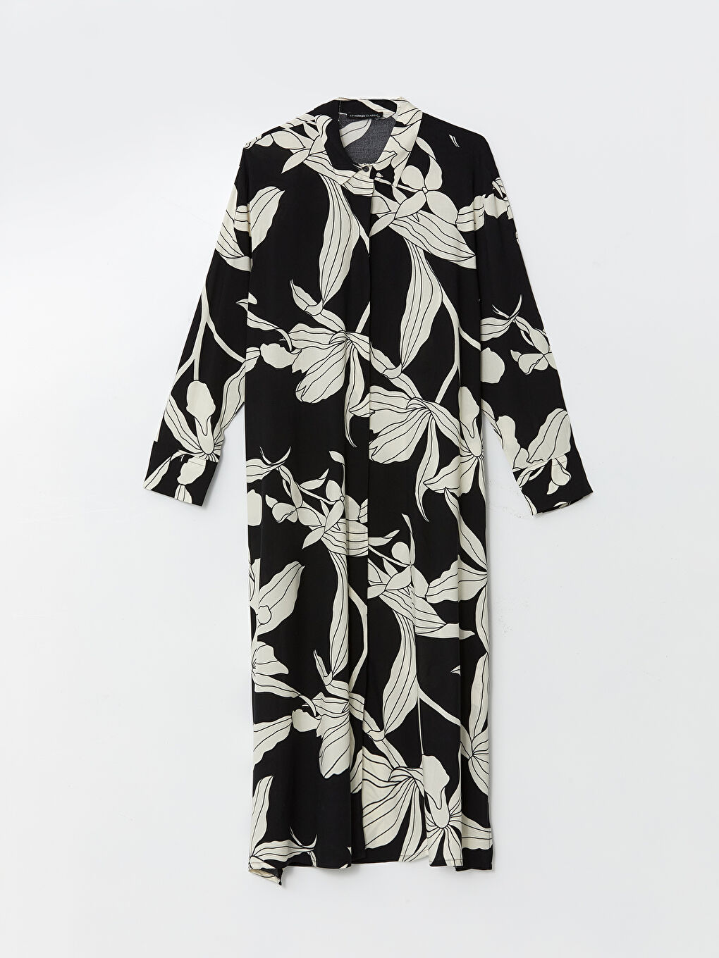 Floral Women's Shirt Dress -S5AJ51Z8-LQJ