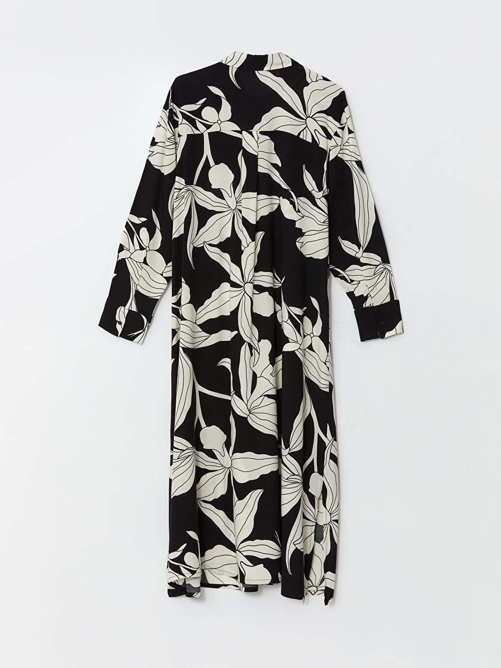 Floral Women's Shirt Dress -S5AJ51Z8-LQJ