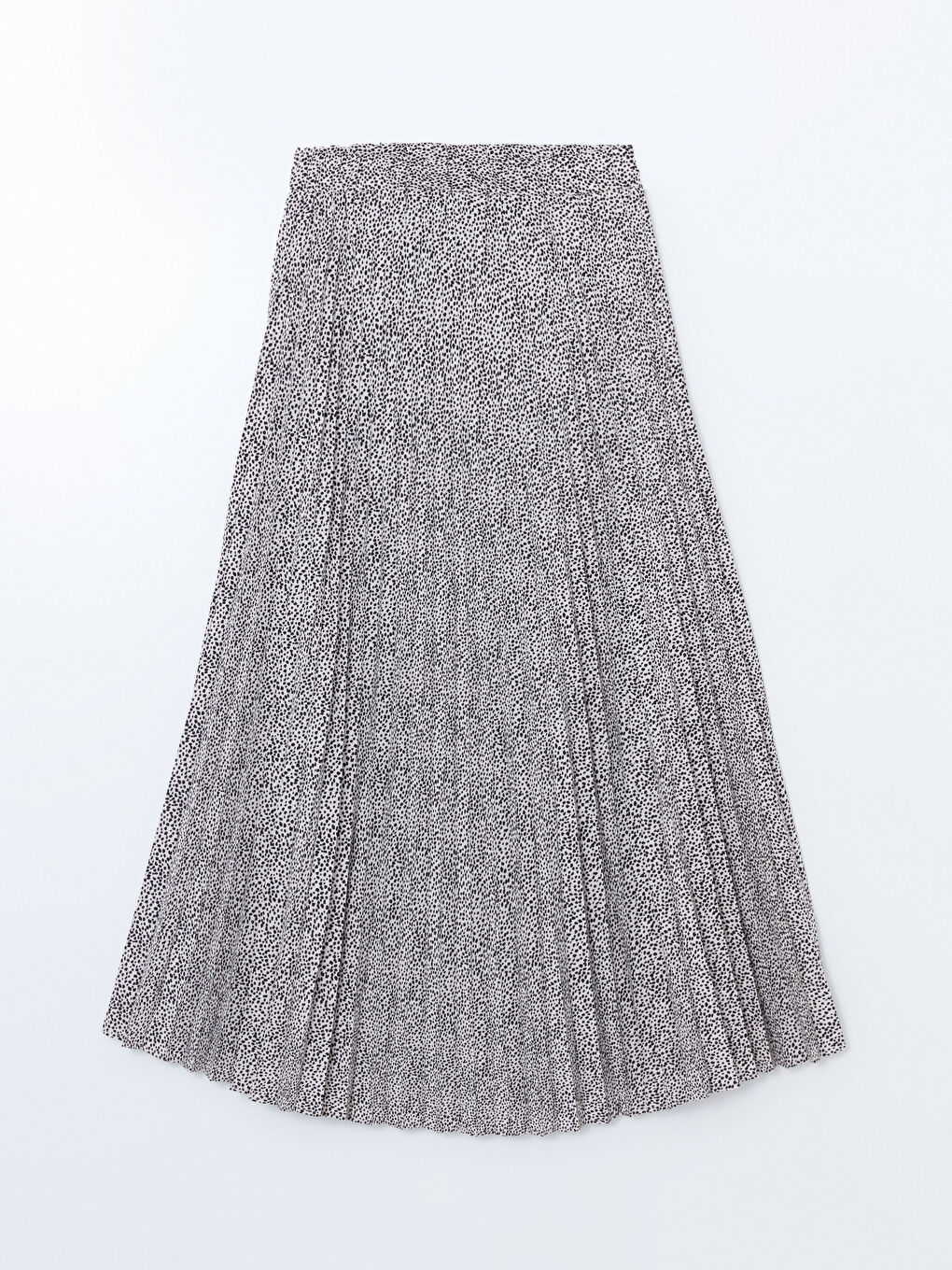 Elastic Waist Patterned Women's Pleated Skirt -S5AJ52Z8-LQJ