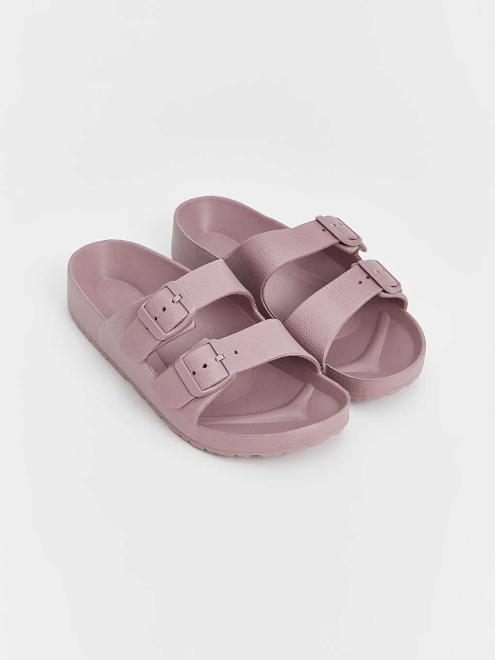 Faux Leather Women's Slippers -S5AJ58Z8-EXC
