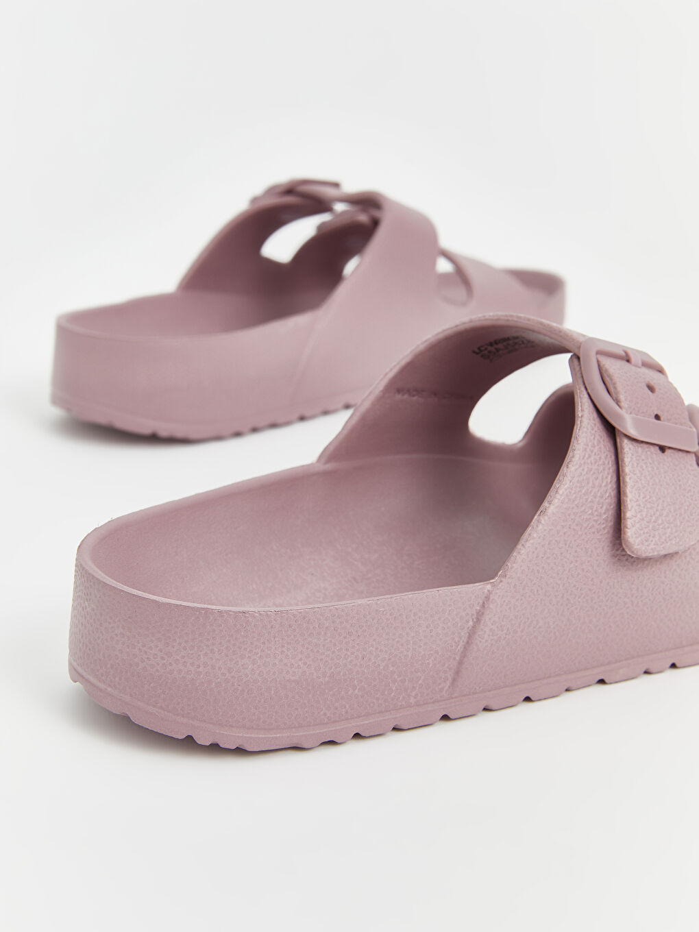 Faux Leather Women's Slippers -S5AJ58Z8-EXC