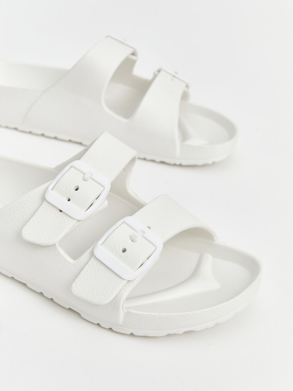 Faux Leather Women's Slippers -S5AJ58Z8-Q6K