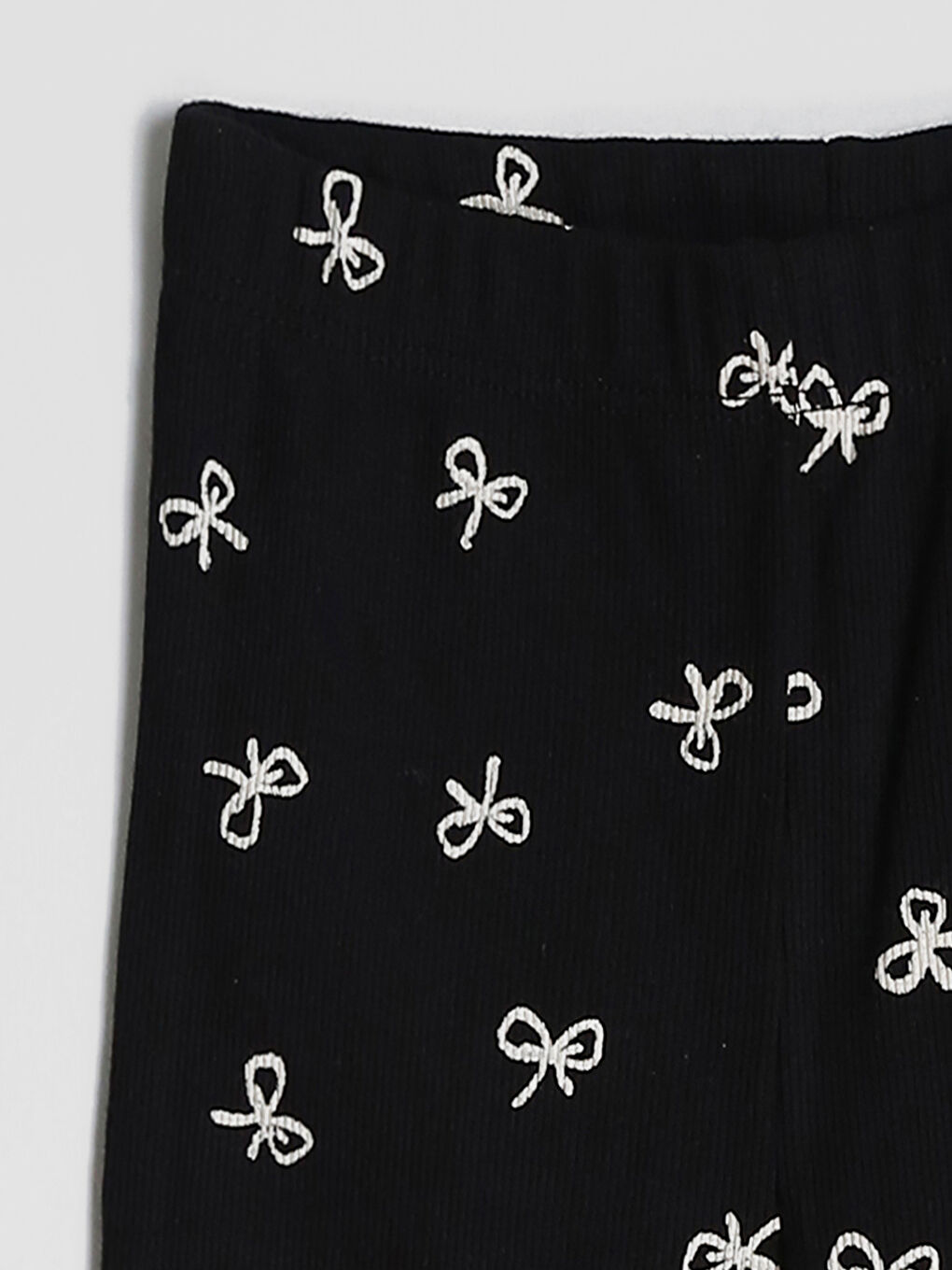 Crew Neck Printed Girls' Blouse and Leggings 2 Pack Set-6