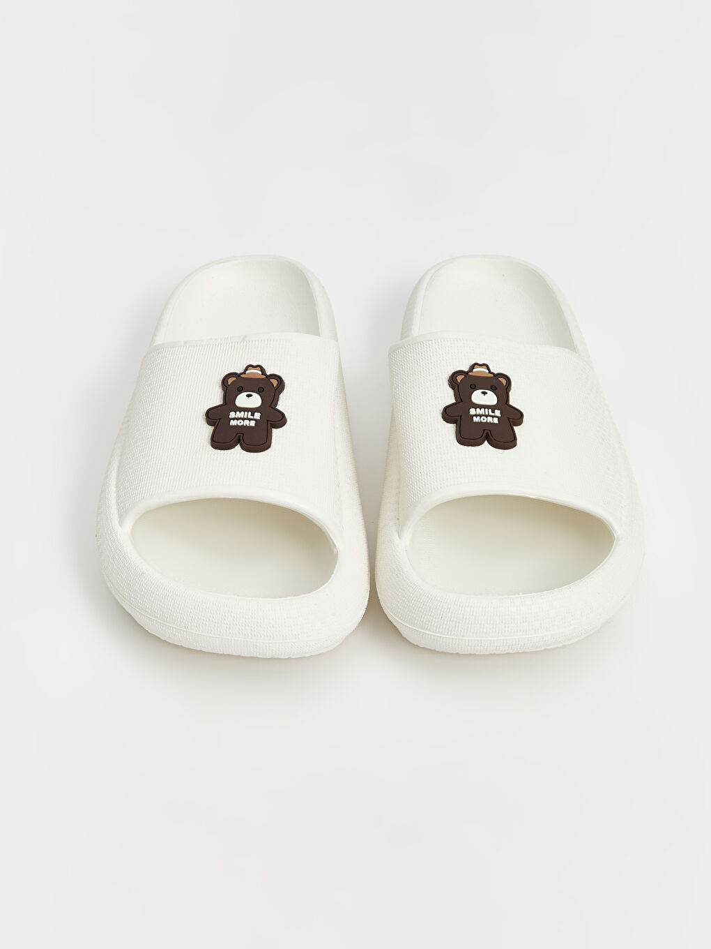 Bear Print Single Strap Women's Slider -S5AJ96Z8-VZD