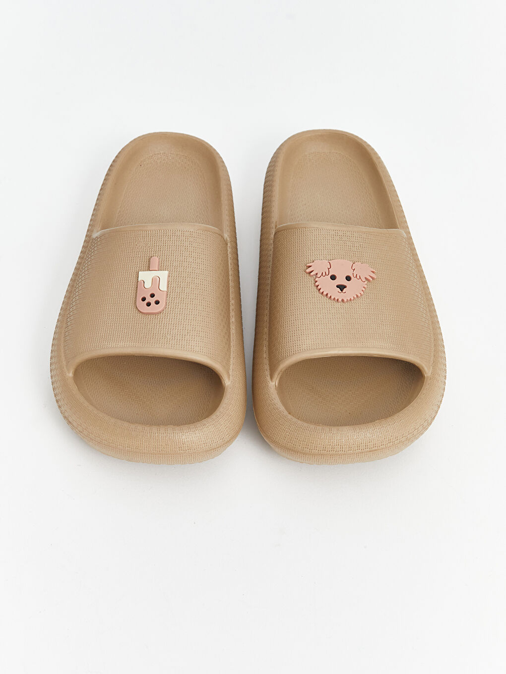 Printed Single-Strap Women's Slippers -S5AK09Z8-CR8