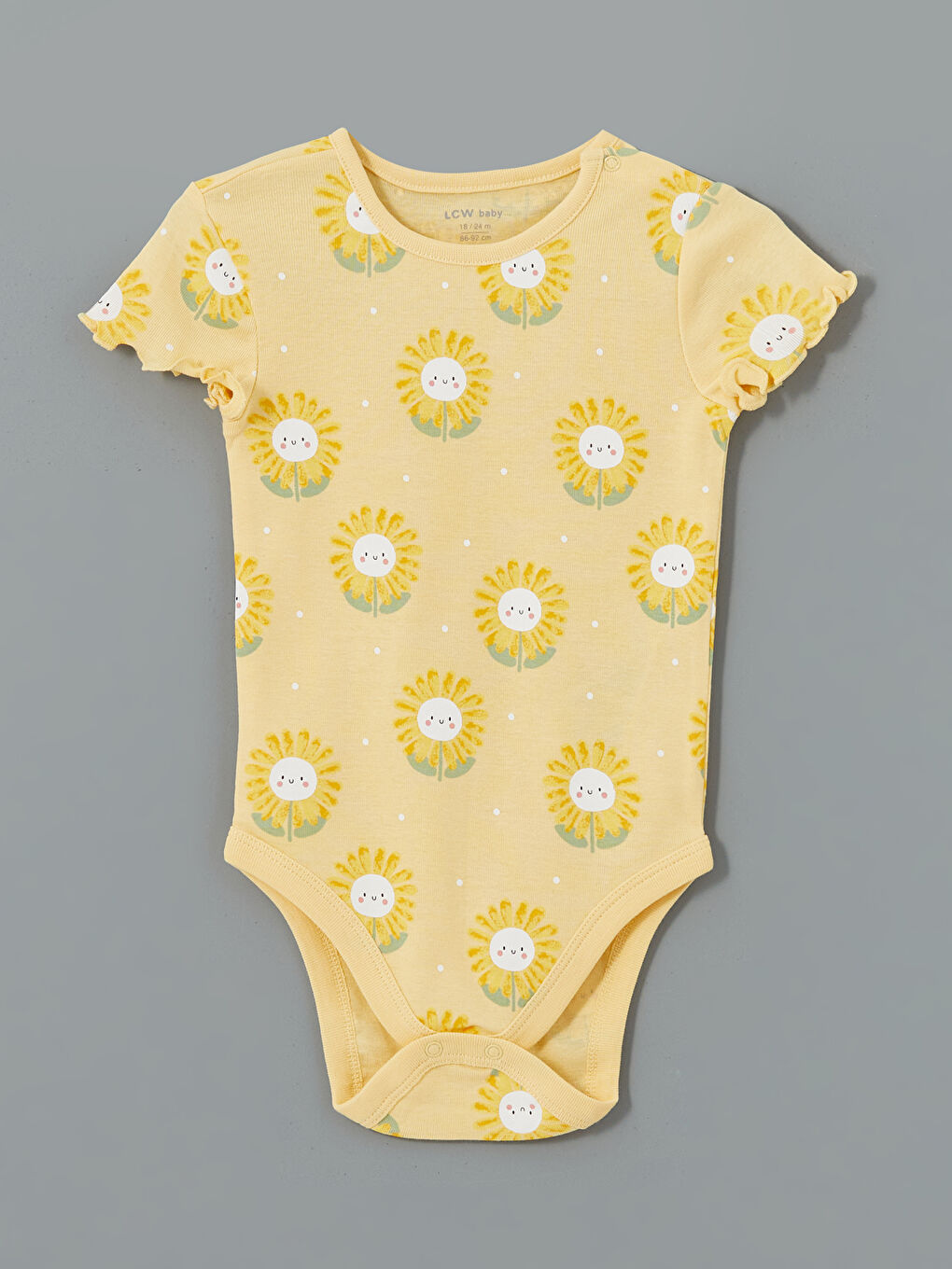 Baby Girl YELLOW Bodysuit -S5AK45Z1-LUE