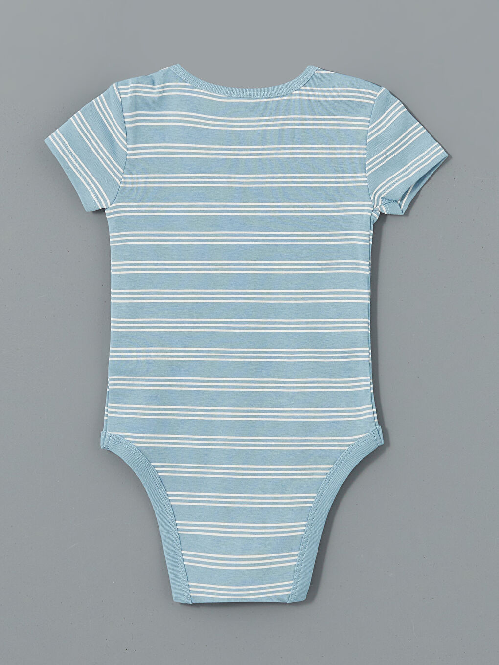 Ribbed Baby Boy Snap Bodysuit 2-Piece Set -S5AK47Z1-LRA