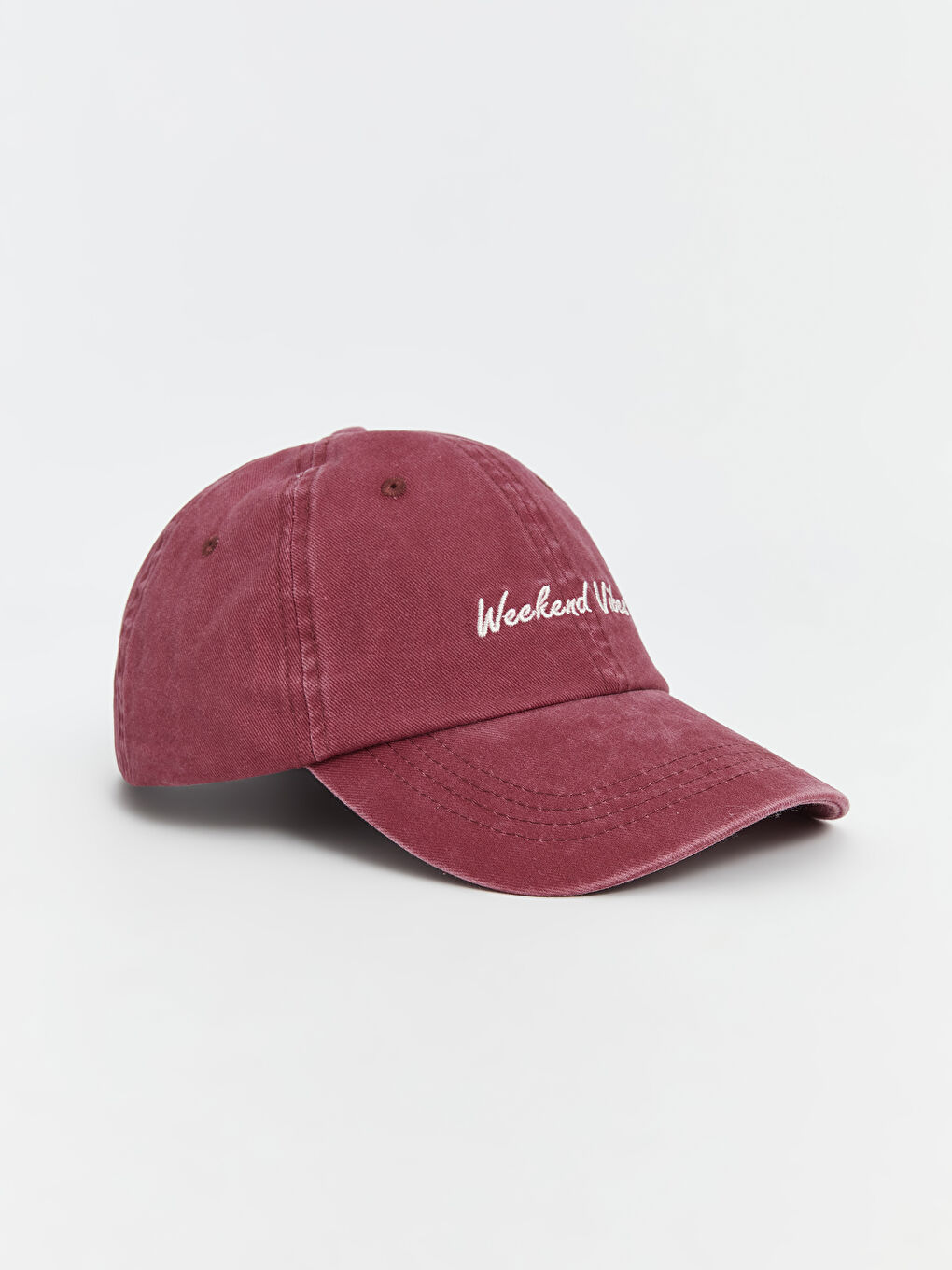 LCW ACCESSORIES Pembe Yazı Nakışlı Erkek Kep Şapka