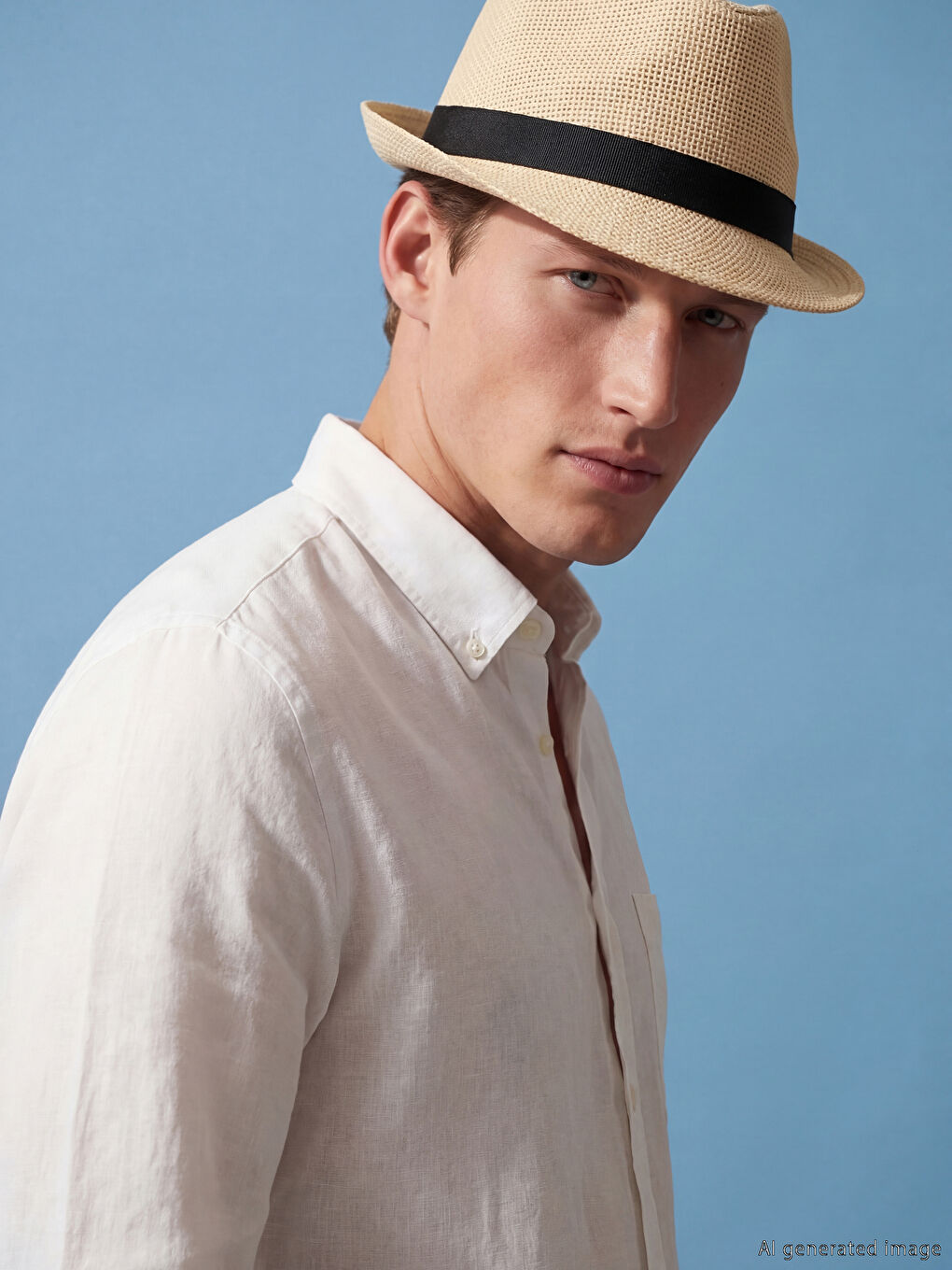 Візерунковий фетровий капелюх для чоловіків