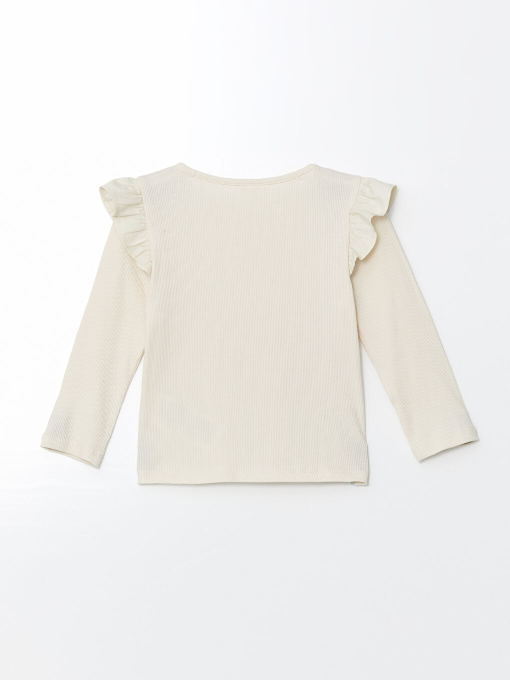 Crew Neck Floral Jersey Girls' T-Shirt -S5AK91Z1-FT0