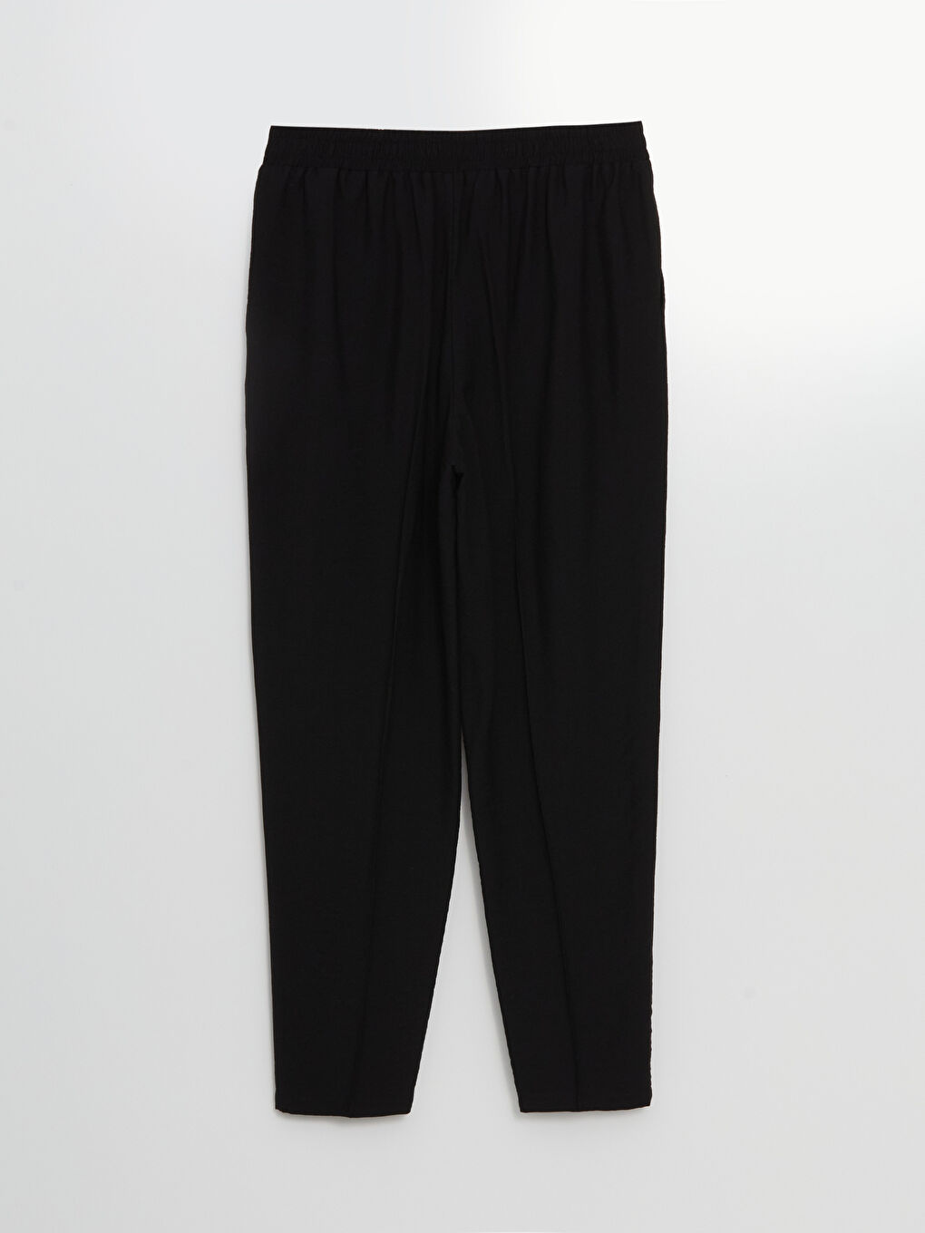 Elastic Waist Carrot Fit Women's Trousers -S5AL24Z8-CVL
