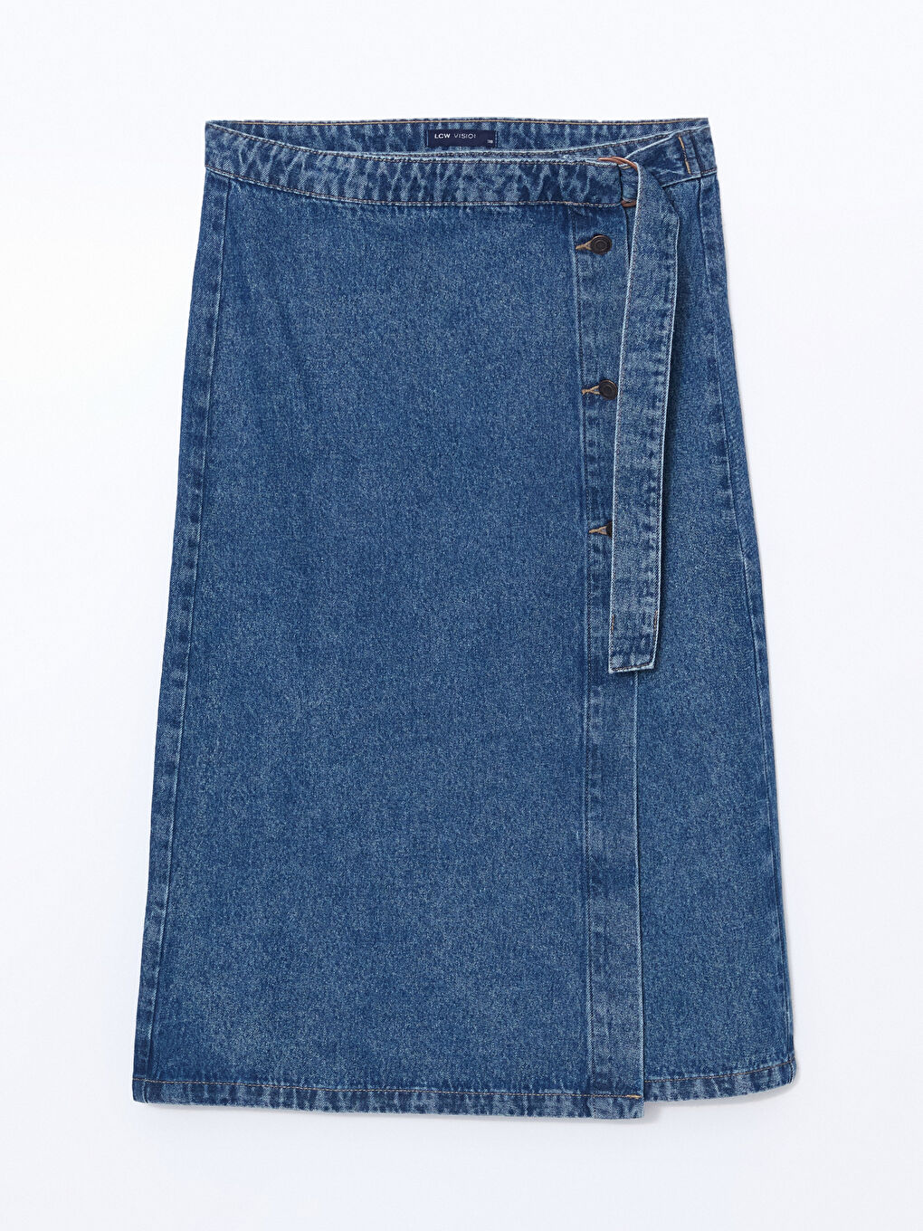 Regular Fit Women's Denim Skirt -S5AL33Z8-507