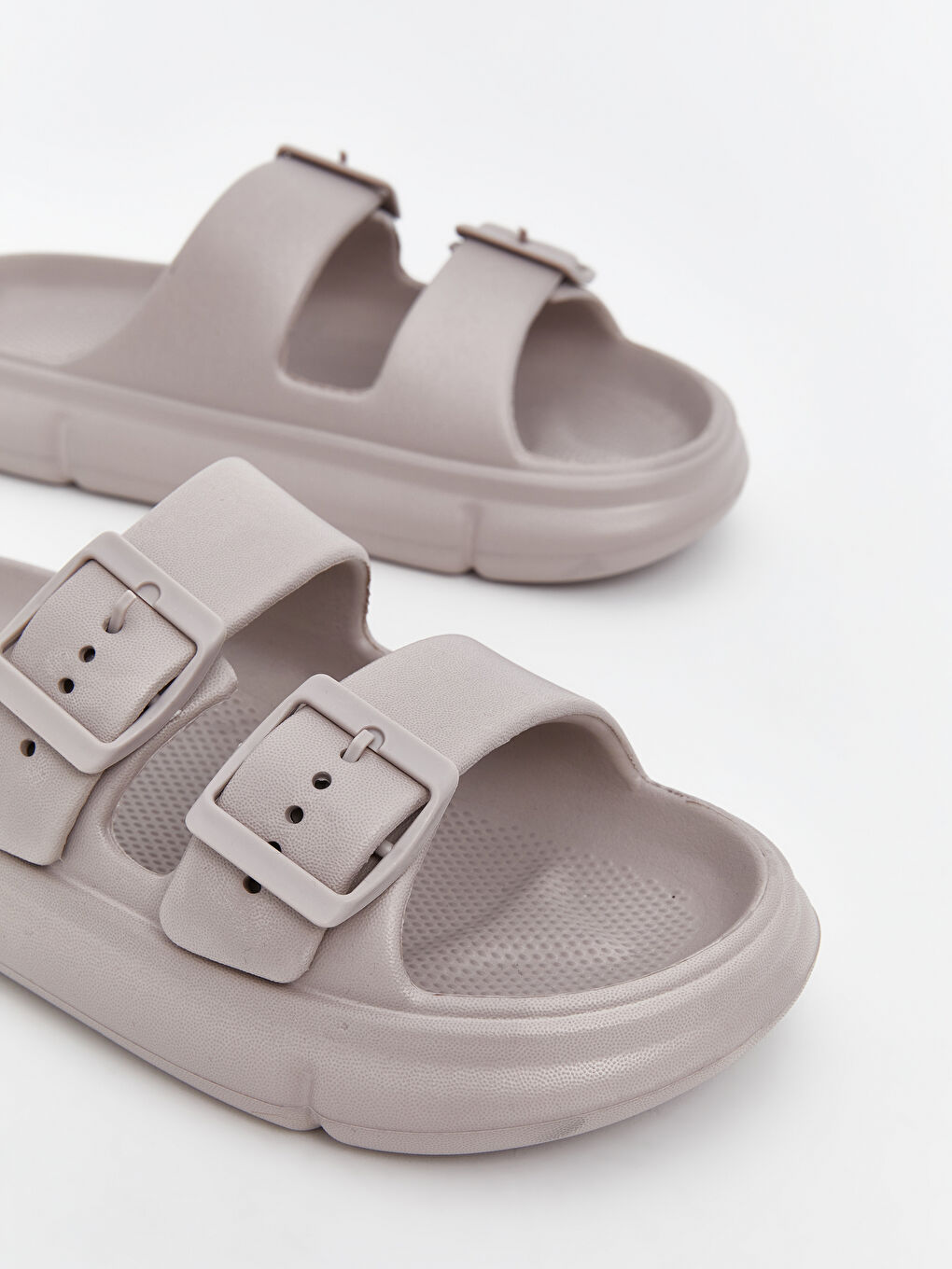 Double Strap Women's Sliders -S5AL38Z8-EHW