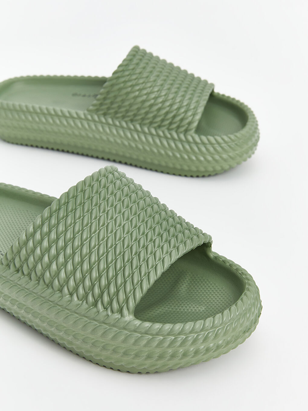 LC Waikiki Patterned Single Band Women's Slippers -S5AL43Z8-FKS