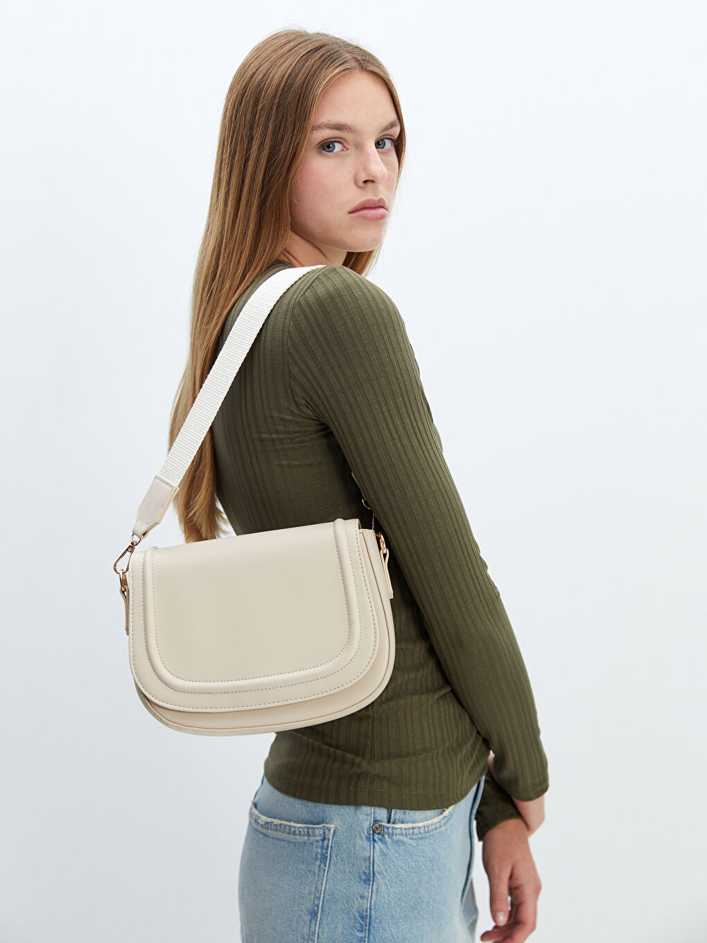 Removable Strapped Women's Shoulder Bag -S5AL79Z8-EEW