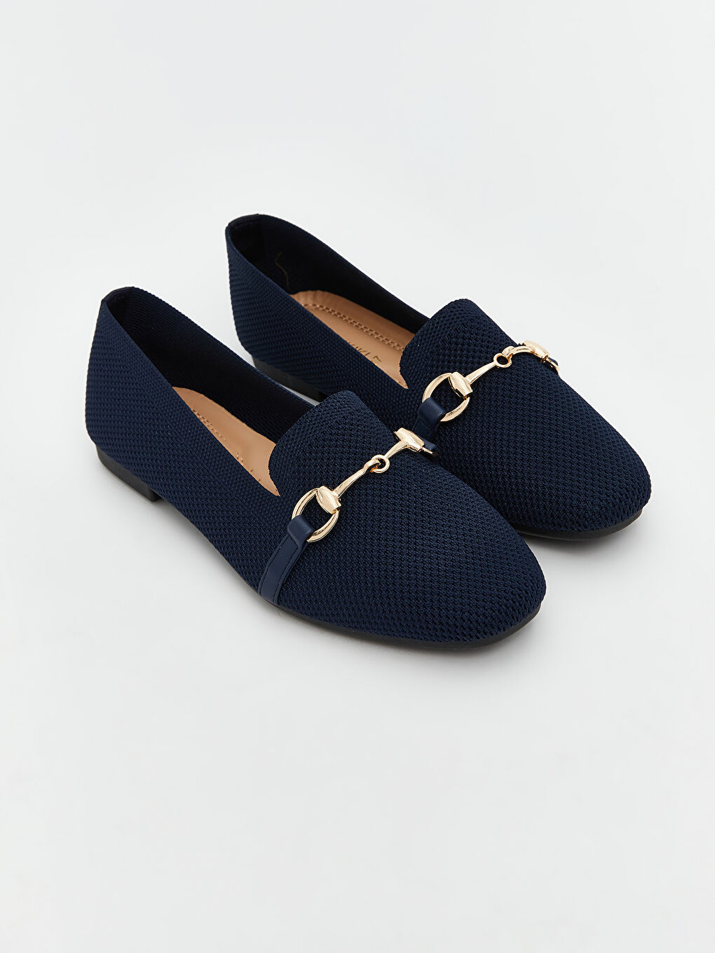 Metal Buckle Detail Women's Ballet Flat -S5AN15Z8-CS0