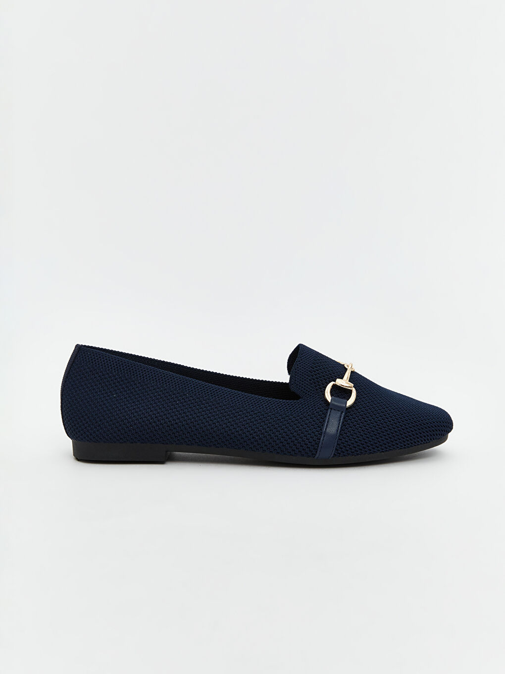 Metal Buckle Detail Women's Ballet Flat -S5AN15Z8-CS0