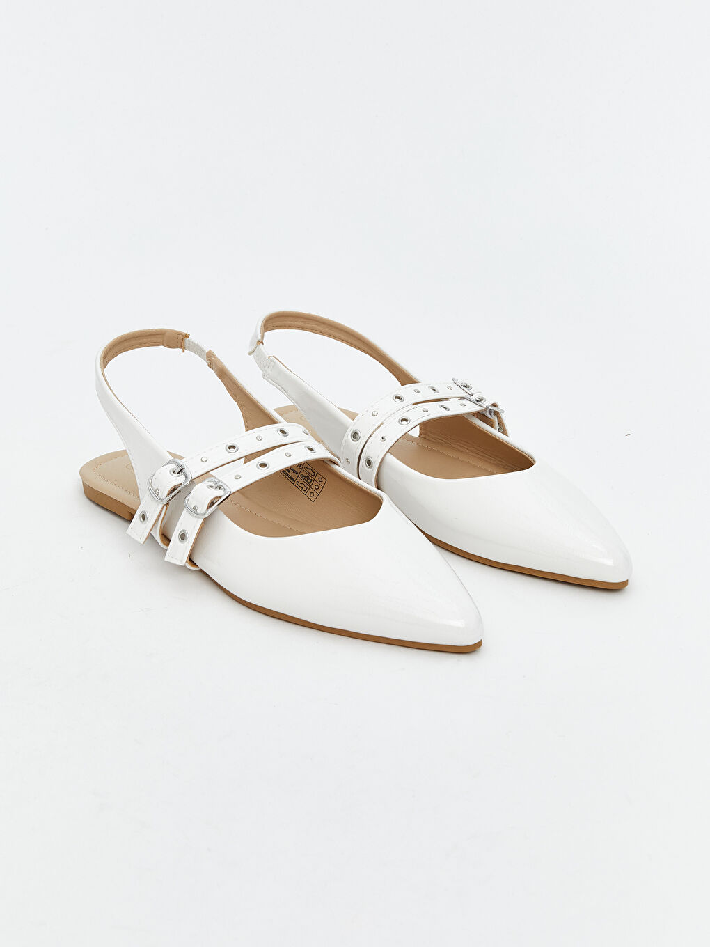 LC Waikiki Faux Leather Pointed Toe Women's Ballet Flats -S5AN23Z8-J5E