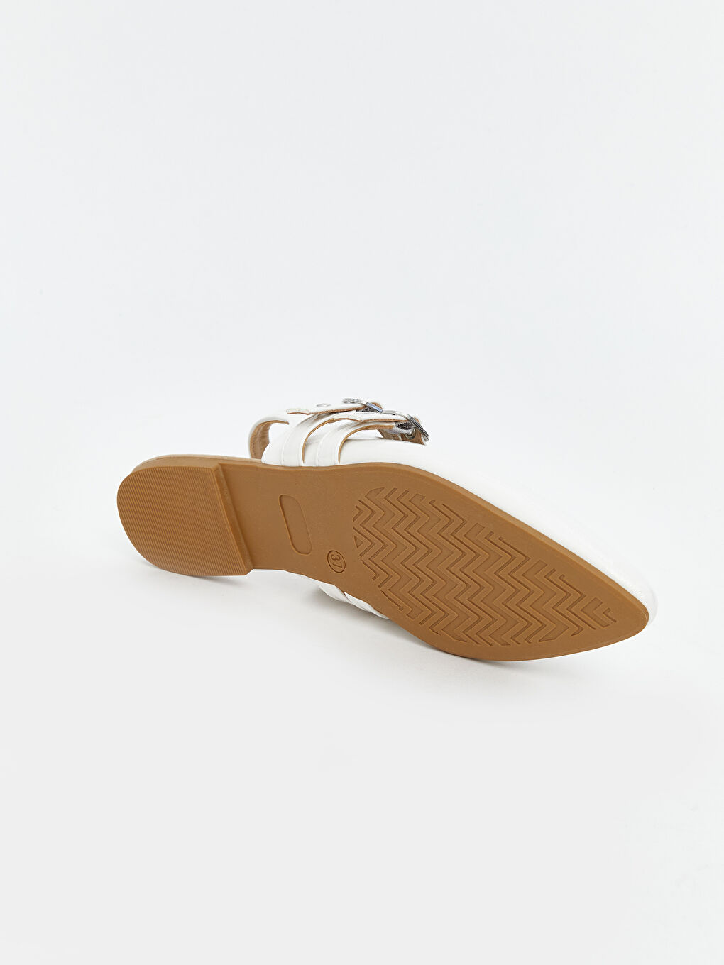 LC Waikiki Faux Leather Pointed Toe Women's Ballet Flats -S5AN23Z8-J5E