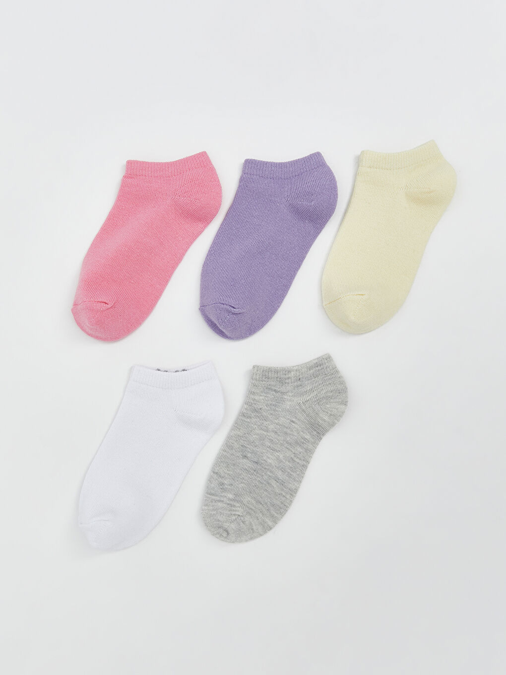 Basic Baby Girls Trainer Socks 5 Pack -S5AN56Z1-Q5P