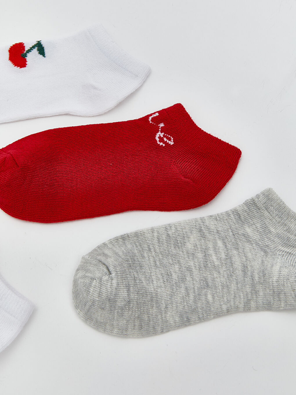 Printed Baby Girls' Trainer Socks 5-Pack -S5AN58Z1-Q6K