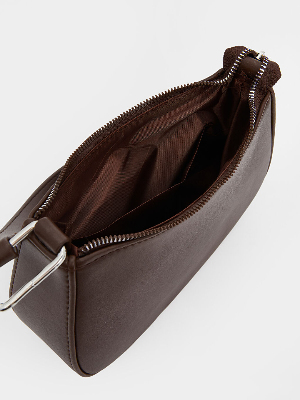 Leather Look Woman's Baguette Bag -S5AN95Z8-DJ7