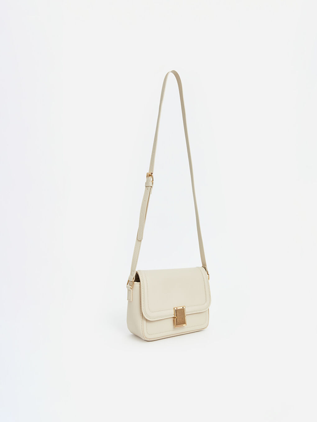 Leather-Look Women's Shoulder Bag -S5AO02Z8-FDV