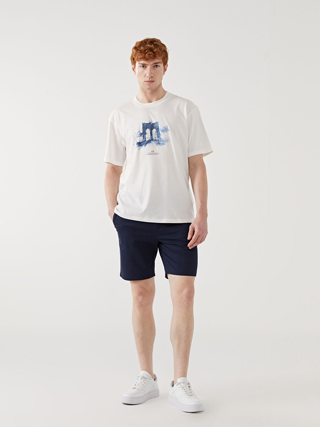 XSIDE Slim Fit Men's Shorts -S5AO08Z8-YSN