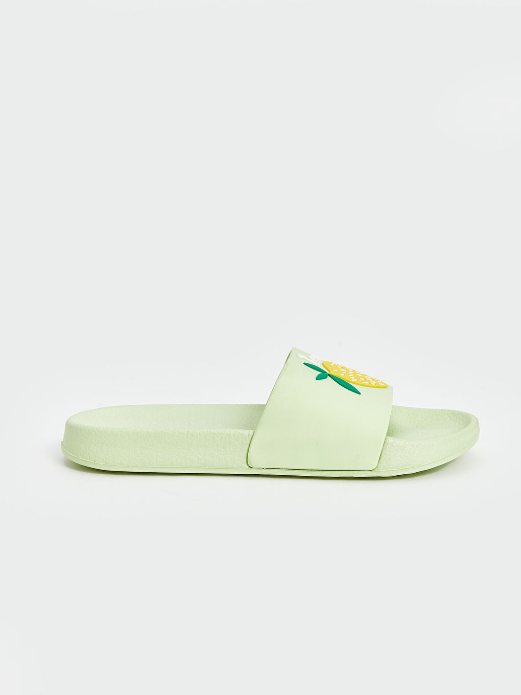 Lemon Printed Women's Sliders -S5AO09Z8-STF