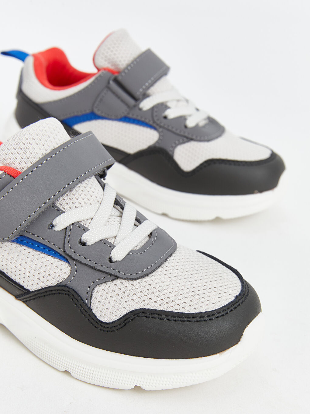 Laces & Hook-and-Loop Boys' Sneakers -S5AO19Z4-M0T