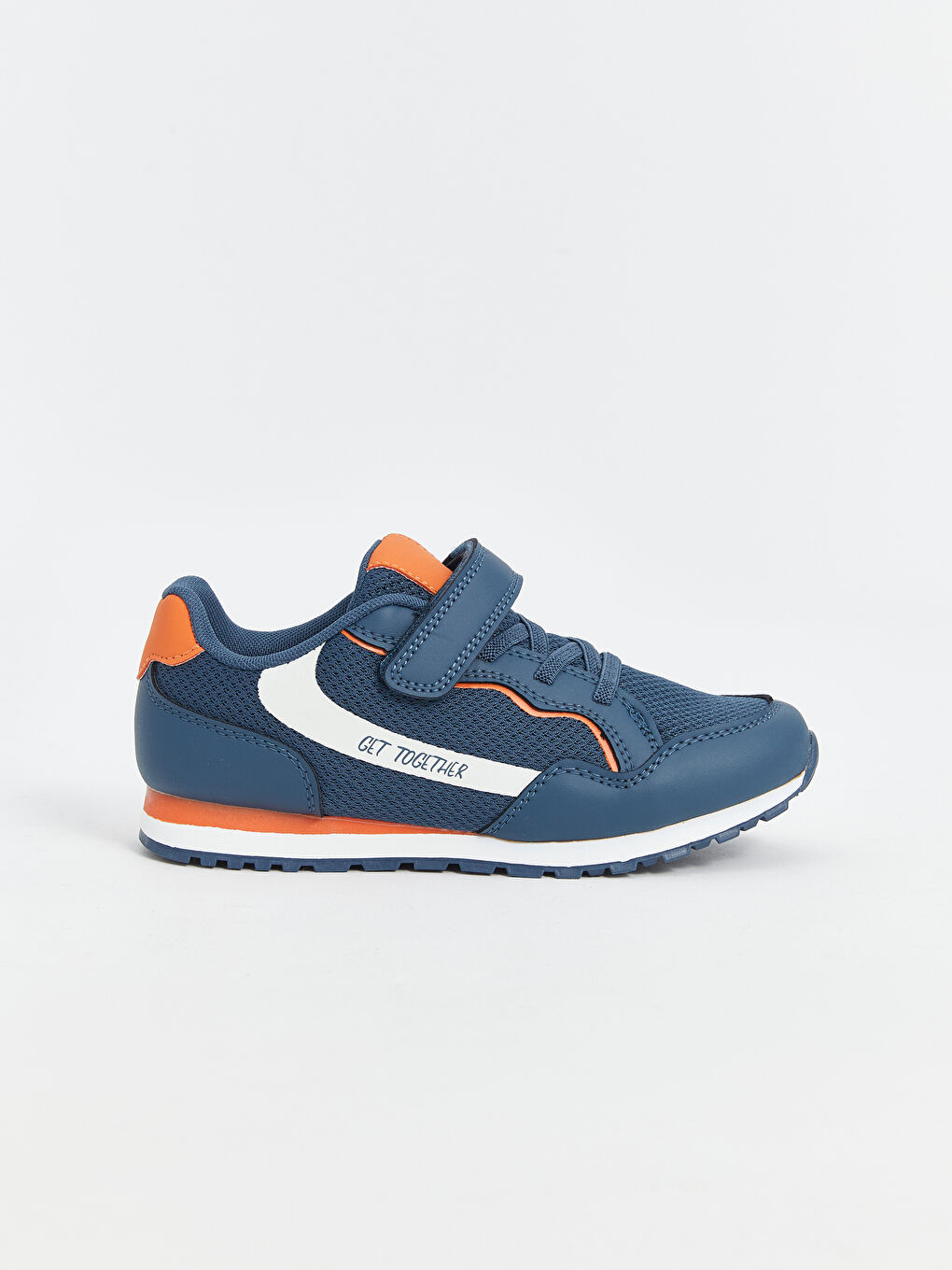 Lace-Up Boys' Sneakers with Mesh Detail -S5AO20Z4-CRP