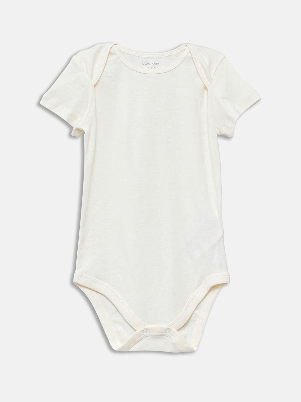 Crew Neck Basic Baby Girl Snap-On Bodysuit 3-Piece -S5AO40Z1-GJA