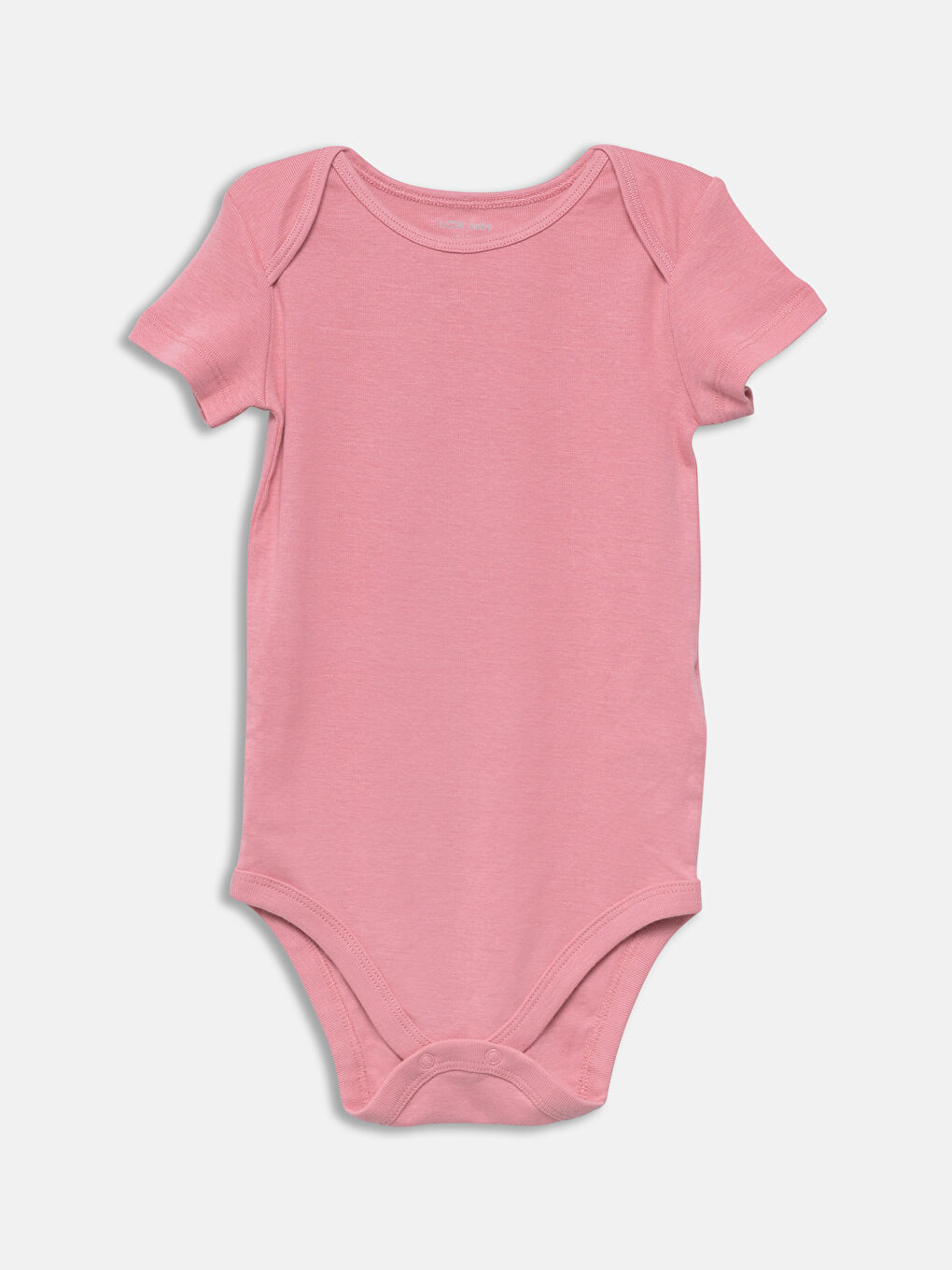 Crew Neck Basic Baby Girl Snap-On Bodysuit 3-Piece -S5AO40Z1-GJA