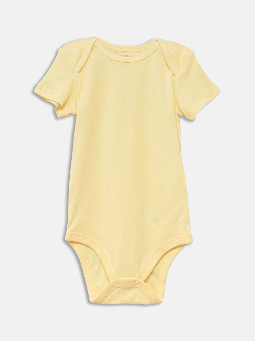 Crew Neck Basic Baby Girl Snap-On Bodysuit 3-Piece -S5AO40Z1-GJA