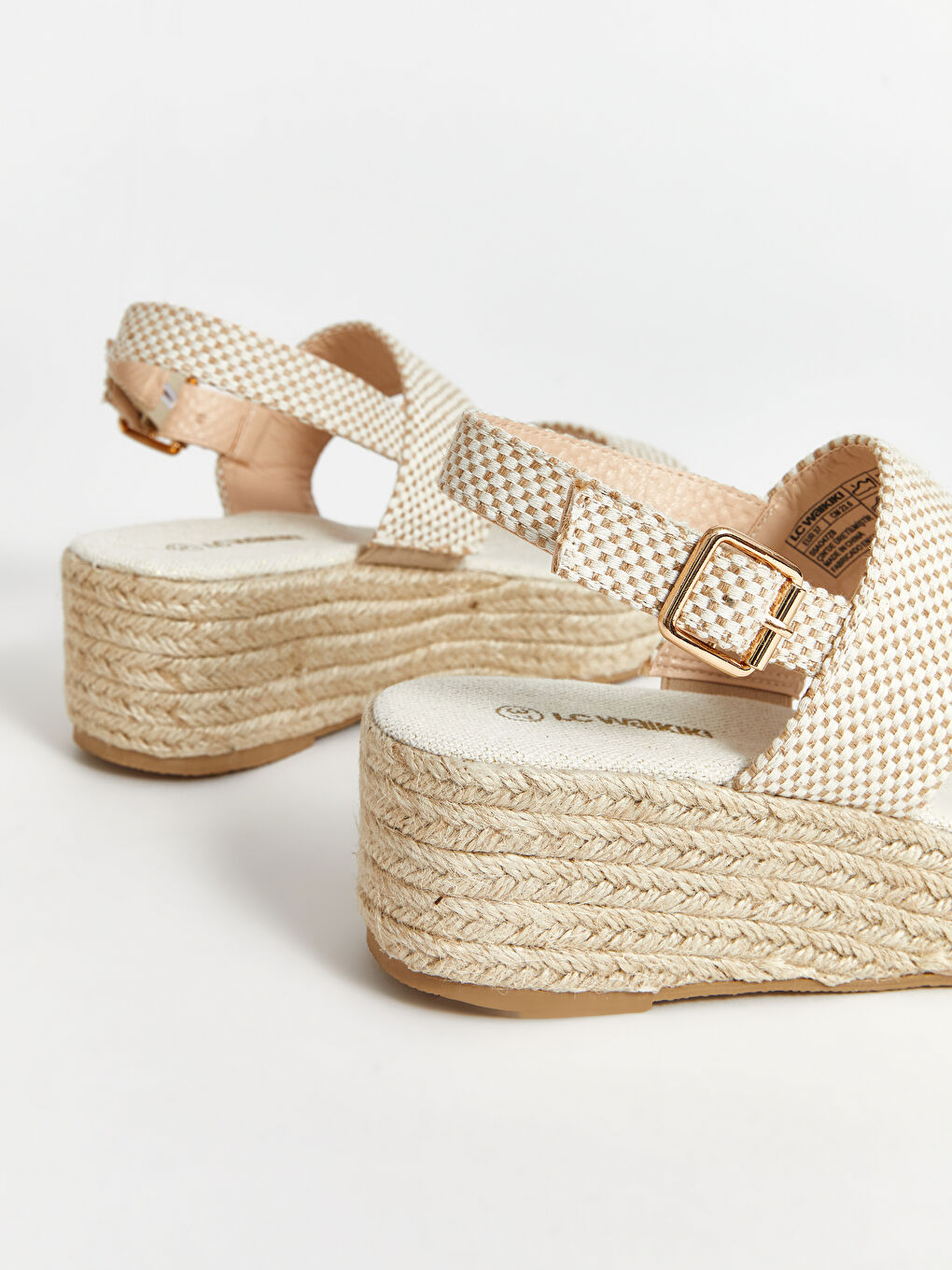 LCW STEPS Straw Sole Women's Sandals -S5AO47Z8-R81