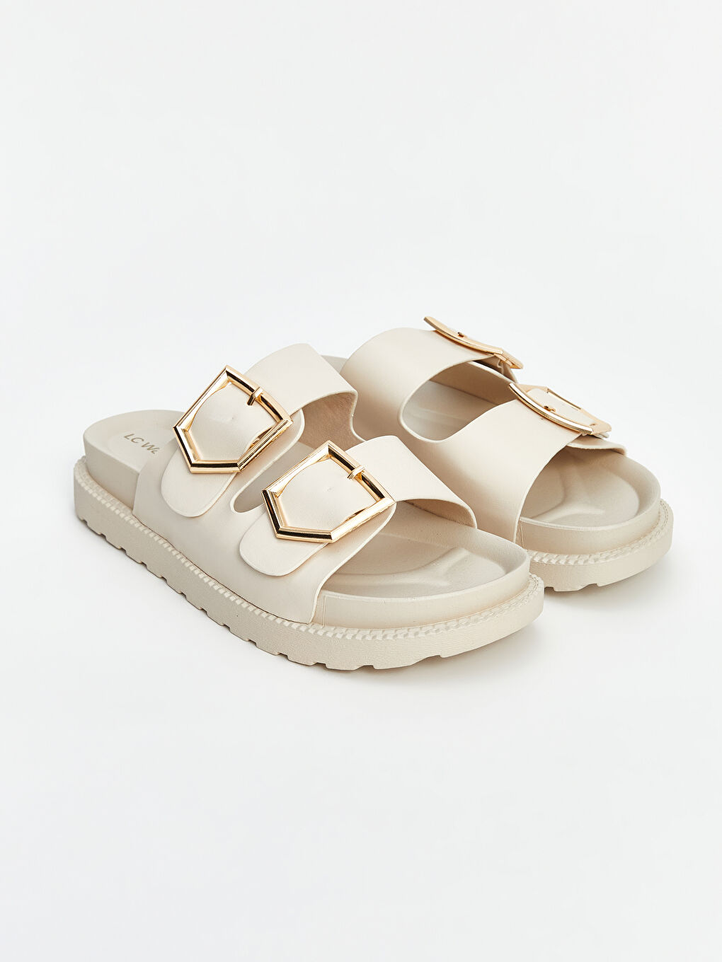 LCW STEPS Faux Leather Women's Slippers -S5AO52Z8-R81