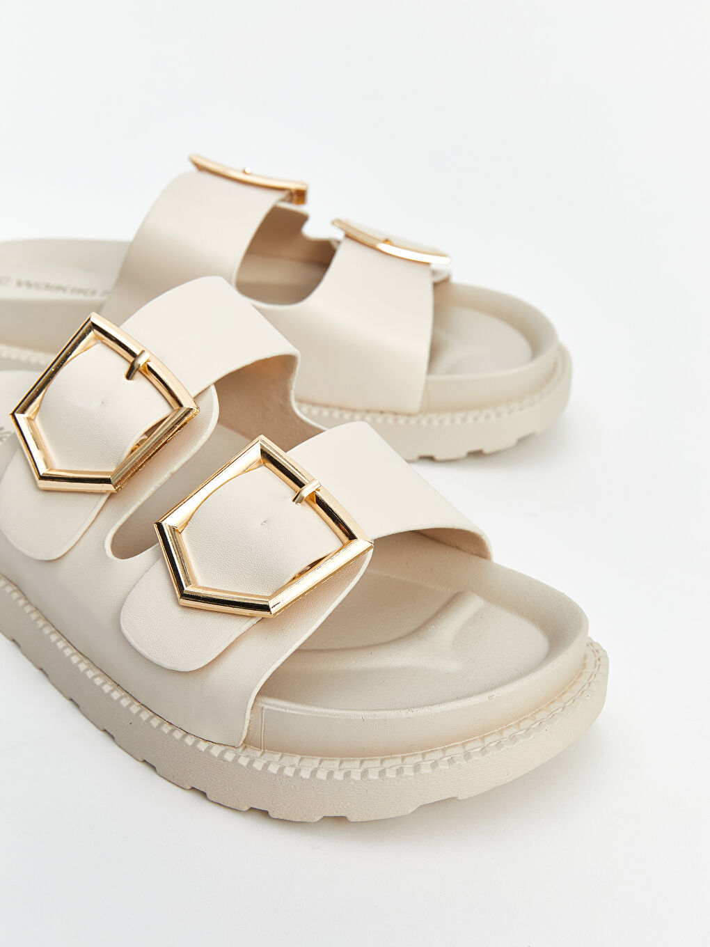 LCW STEPS Faux Leather Women's Slippers -S5AO52Z8-R81