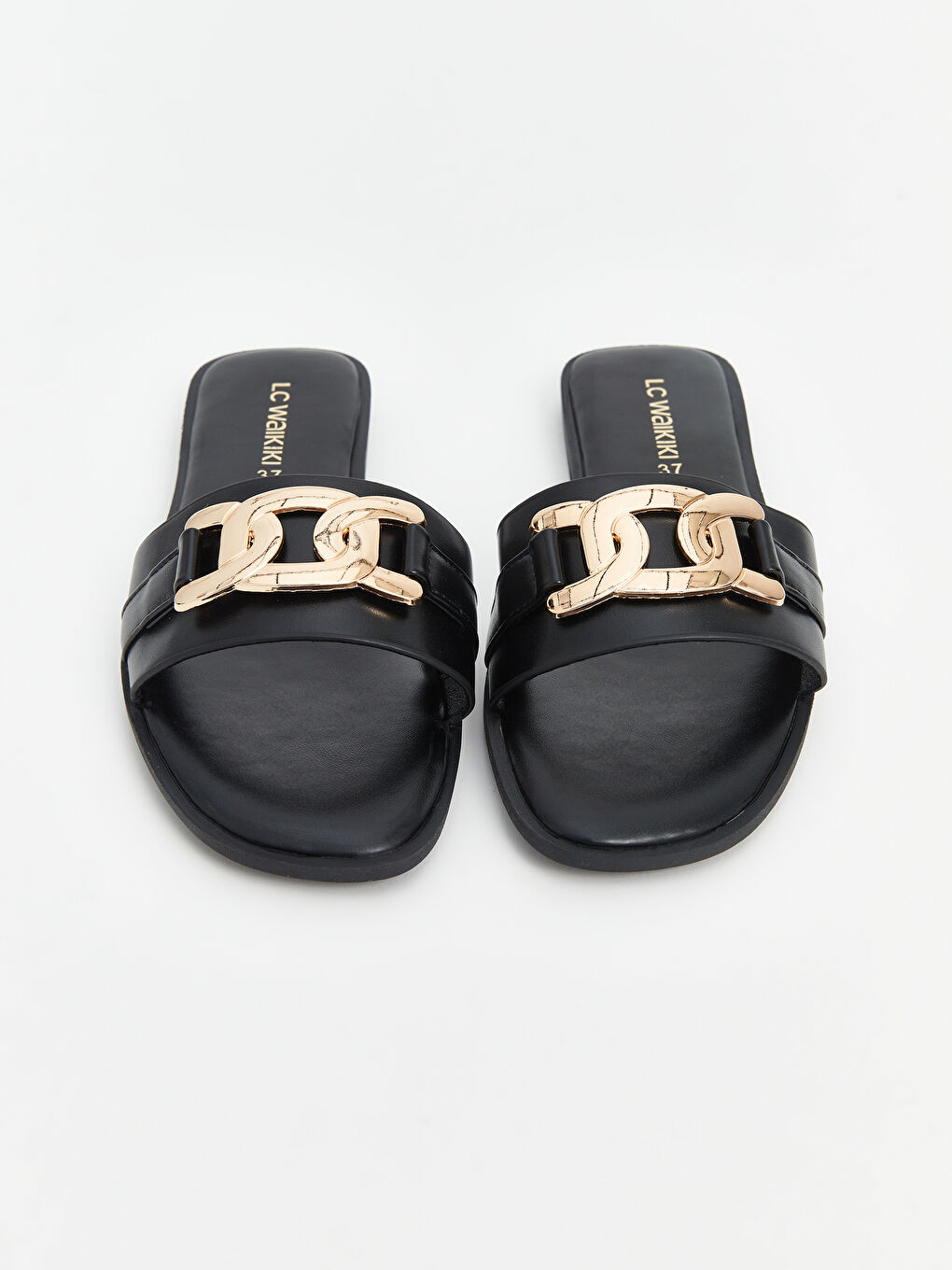 Women's Slippers with Applique Detail -S5AO53Z8-HUC